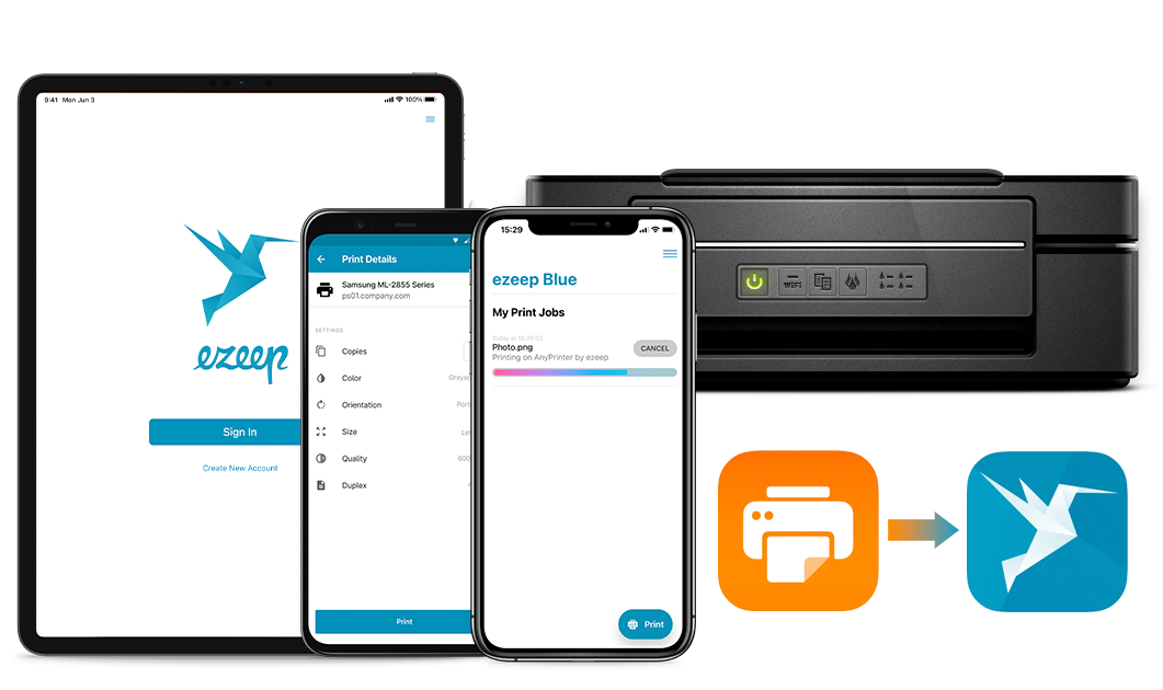 ThinPrint to ezeep App icon